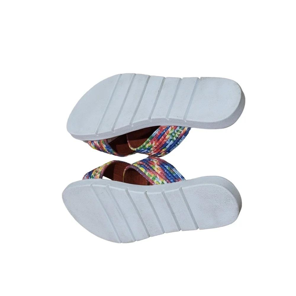 Blowfish Malibu Kids Youth Girl's Brielle-K Tie-Dye Slide Sandals Size 5